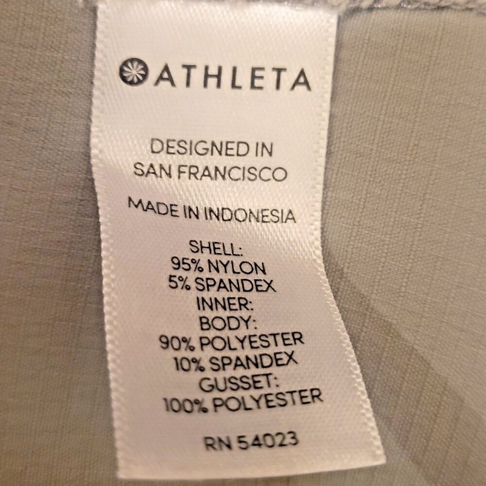 Athleta Trekkie Skort Womens 12 Cargo Pockets Mini Skirt Gray Hiking Athletic - Picture 7 of 7